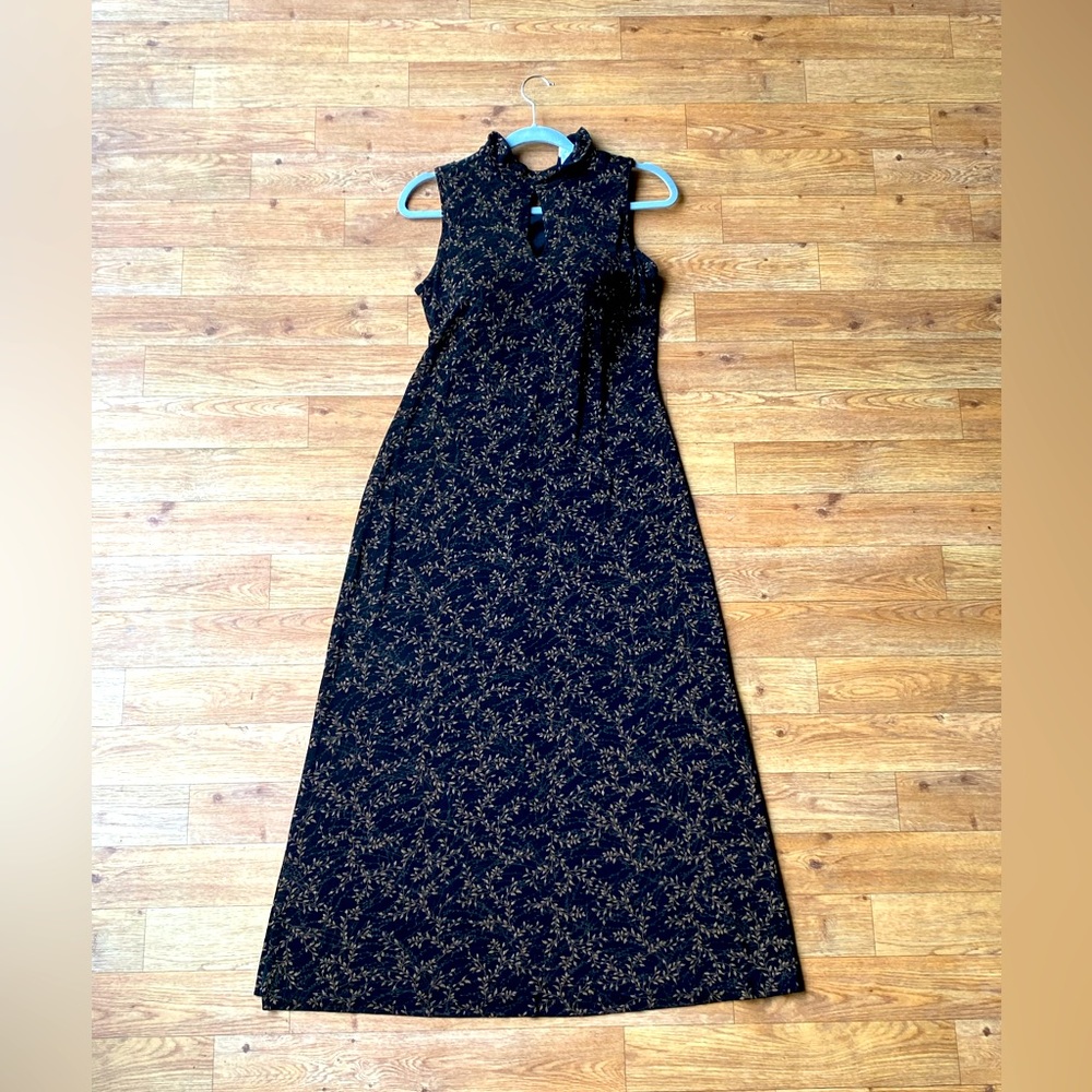 Vintage y2k 90s Coldwater Creek Maxi Dress size 12